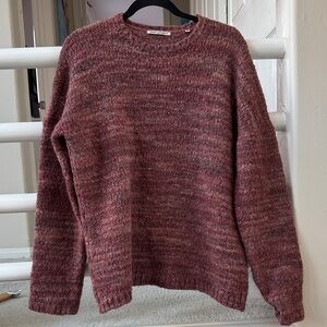 Our Legacy Burgundy Knit Sweater